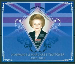 Honoring Margaret Thatcher Great Britain Politics 6 MNH sheets