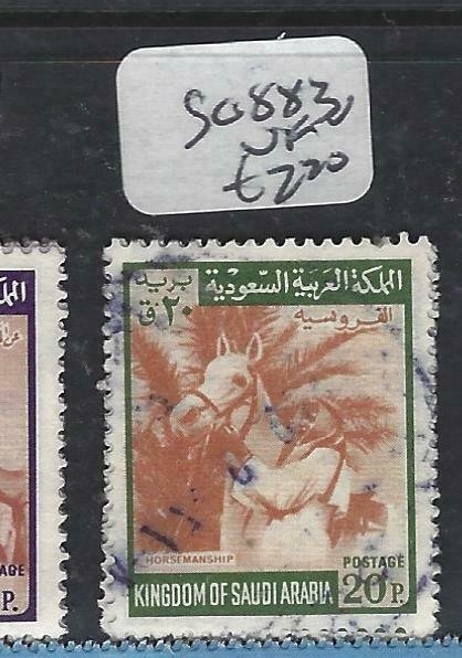 SAUDI ARABIA (P2506B) SG 883    VFU