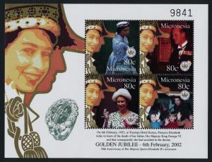 Micronesia 483 MNH Queen Elizabeth Golden Jubilee
