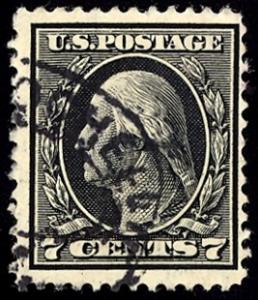 Scott #407 Used, Dealer Graded Fine