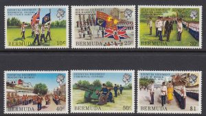 Bermuda 423-8 Regiment mint