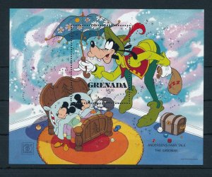 [22527] Grenada 1987 Disney Scene Hans Christian Andersen fairytale MNH