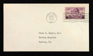 US #782 FDC 3c Arkansas Centennial Little Rock ARK June 15, 1936 Clean Cover