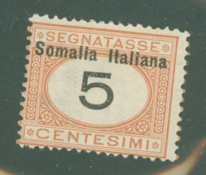 Somalia (Italian Somaliland) #J31 Unused Single