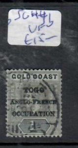 TOGO KGV   1/-    SG H41   VFU      P0308H