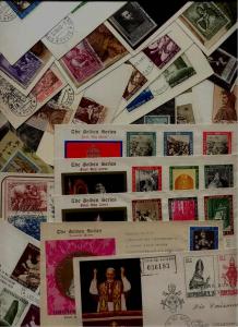 Vatican 81 FDC/maximumcards 1957-68