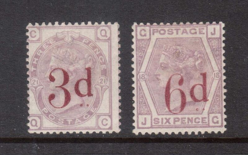 Great Britain #94 & #95 Mint Fresh Set