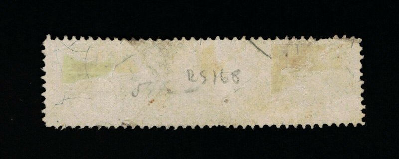 GENUINE SCOTT #RS168b PRIVATE DIE MEDICINE LYON PRINTED ON SILK PAPER #14783