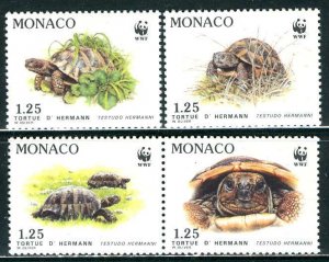 Monaco; 1991: Sc. # 1778-1781: **/MNH Cpl. Set