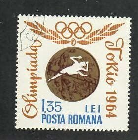 Romania; Scott 1697; 1964; Precanceled; NH; Olympics