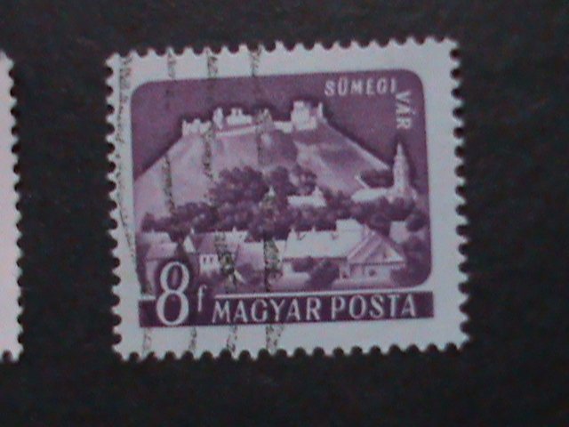 ​HUNGARY- -VERY OLD FAMOUS HISTORIC BUILDINGS USE STAMPS VERY FINE