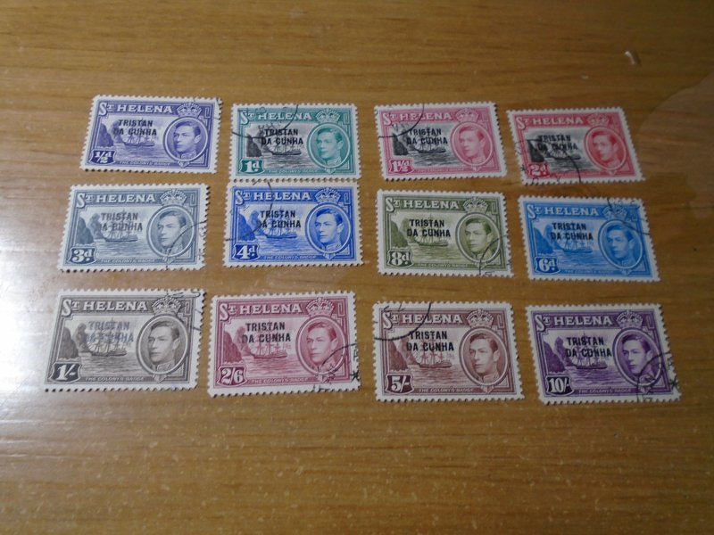 Tristan da Cunha  #  1-12  used