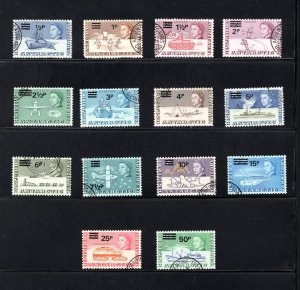 British Antarctic Territory #25-38, VF, Used, CV $99.65  ..... 0790003