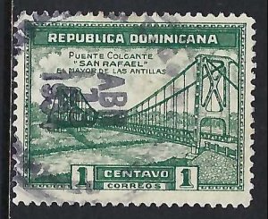 Dominican Republic 290 VFU BRIDGE 1160D-6