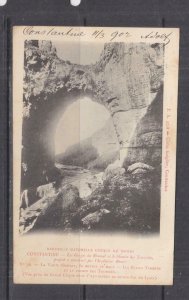 ALGERIA,1902 ppc. CONSTANTINE, Rhumel Gorge, 5c., Constantine to Austria