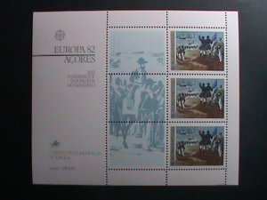 PORTUGAL-ACORES 1980-SC#333a HEROES OF MINDELO EMBARKATION - MNH SHEET VF