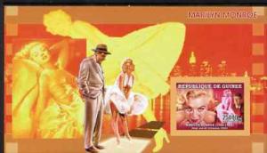 Guinea - Conakry 2006 Marilyn Monroe imperf s/sheet #5 co...