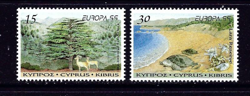 Cyprus 933-34 MNH 1999 Europa