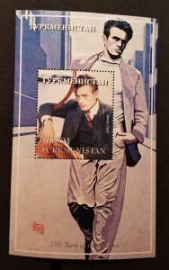 Turkmenistan James Dean MINT Stamp Souvenir Sheet Unused MNH OG z8202