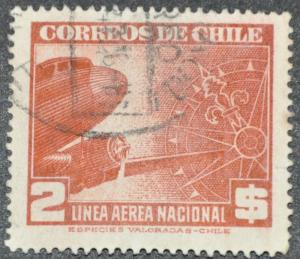 DYNAMITE Stamps: Chile Scott #C84 - USED