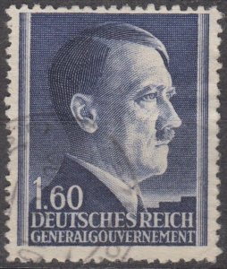 Poland Generalgouvernement Scott #N96 1942 Used