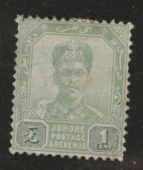 Malaya Jahore Scott 37 used 1896