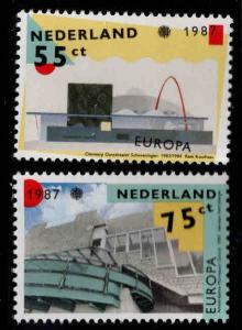Netherlands Scott 715-716  MNH** Europa 1987 set