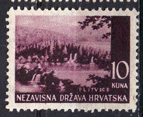 Croatia 1941; Sc. # 43; */MH Single Stamp