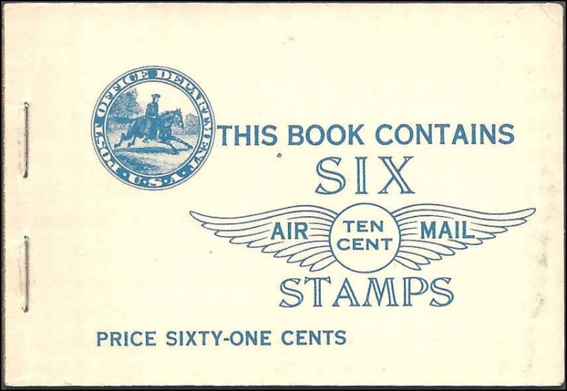 BKC1 Mint,OG,NH... Booklet (2 x C10a)... SCV $230.00... Fine centering