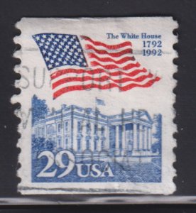 United States 2609 The White House Coil 1992