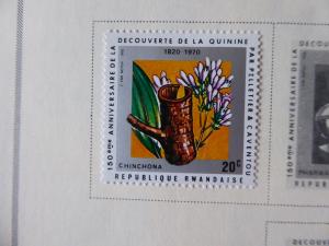 Rwanda 1962-1980  Mint/Used Stamp Collection on Scott Int Alb Pgs