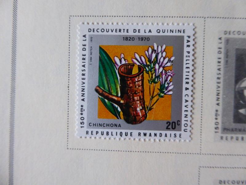 Rwanda 1962-1980  Mint/Used Stamp Collection on Scott Int Alb Pgs