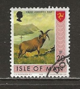 Isle Of Man Scott catalog # 25 Used