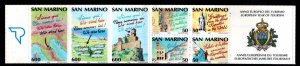 San Marino Scott 1209b  MNH** Booklet Pane