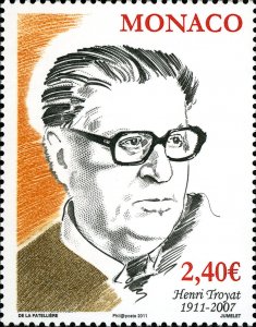 Monaco 2011 MNH Stamps Scott 2655 Literature Writer Troyat