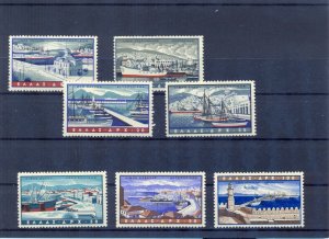 Greece 1958 Harbours issue MNH VF.