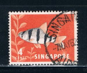 Singapore #54 Used Tropical Fish (S0275)