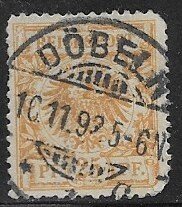 Germany Sc.# 50  Mi.#49 Used L4
