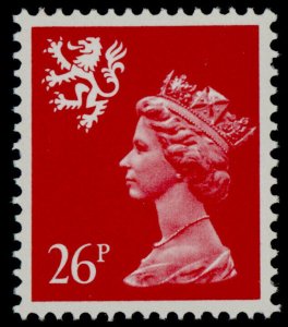 Great Britain - Scotland SMH50 MNH Queen Elizabeth Machin Head