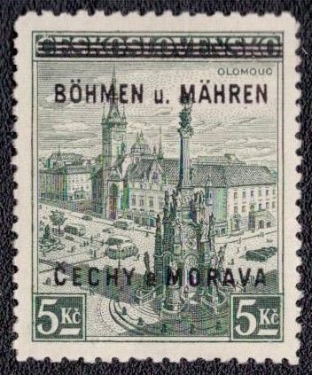 Bohemia and Moravia 18 1939 MH