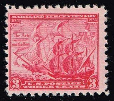 US #736 Maryland Tercentenary; MNH (0.40)