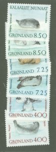 Greenland #233-238  Single (Complete Set)