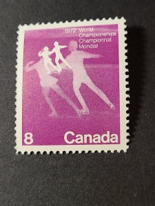 CA S#559 $0.08 03/01/1972 World Figure Skating Championship