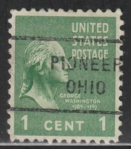 Precancel - Pioneer, OH - PSS 712