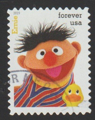 SC# 5394b - (55c) - Sesame Street - Ernie - #2 of 16 - Used Single Off Paper