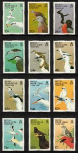 BIOT 1990 Birds; Scott 94-105, SG 90-101; MNH