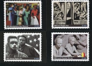 3937 To Form A More Perfect Union, Civil Rights All 10 Maxi Postal Cards MNH