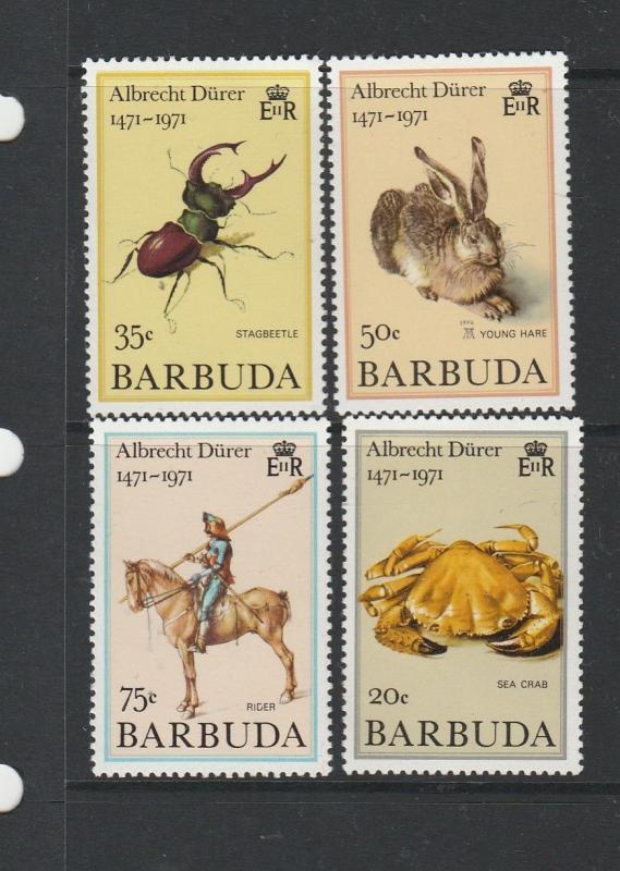 Barbuda 1971 Durer, The unissued set, UM/MNH 