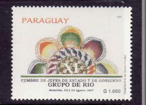 D4-Paraguay-Sc#2557-unused NH set-Rio Group Chjiefs of State