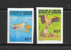 BIRDS - CAMEROUN   IMPERFS  MNH